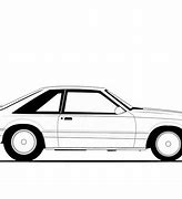 Image result for Cartoon Mustang Side View