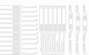 Image result for Lock Pick Templates