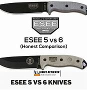 Image result for ESEE 5 vs 6