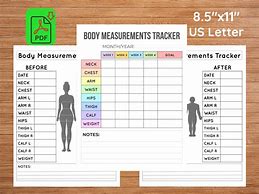 Image result for Individual Measurement Chart