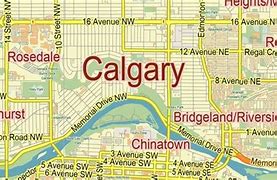 Image result for Calgary Alberta Canada Map