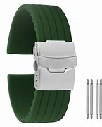 Image result for Green Silicone Watch Bands 20Mm