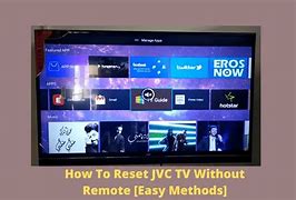 Image result for Reset Button On JVC TV
