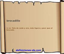 Image result for brocadillo
