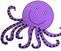 Image result for Octopus Clip Art Black