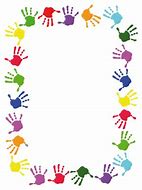 Image result for Colorful Hands Border