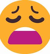 Image result for Weary Emoji iOS