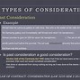 Image result for Consideration Logo in Contract Law