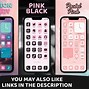 Image result for Pink iPhone Icons