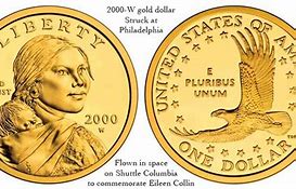 Image result for 2000D Sacagawea Dollar Reverse
