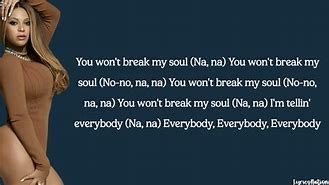 Image result for Beyoncé Break My Soul Lyrics