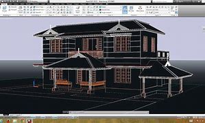 Image result for How to Draw 3D House Plans in AutoCAD