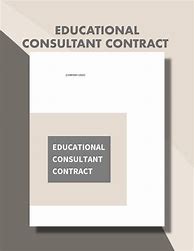 Image result for Education Contract Template