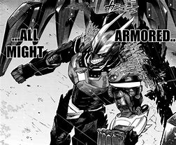 Image result for All Might Armor Manga