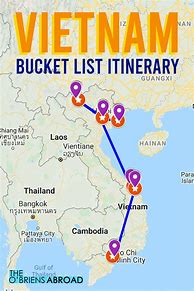 Image result for Vietnam Itinerary