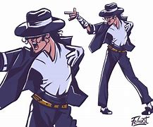 Image result for Michael Jackson Cartoon Smooth Criminal