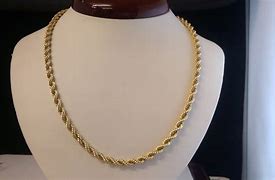 Image result for Gold Rope Chain