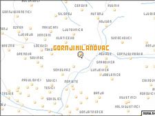 Image result for Gornji Milanovac Mapa