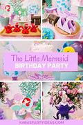 Image result for Little Mermaid Party