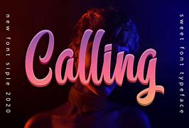 Image result for Phone Call Font