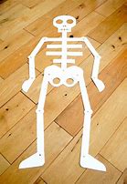 Image result for Cardboard Cut Out Skeleton