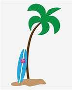 Image result for Palm Tree Beach Clip Art