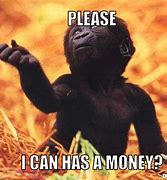 Image result for Money Monkey Meme