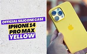 Image result for iPhone 14 Pro Max Yellow Case