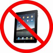 Image result for No iPad Clip Art