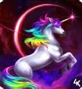 Image result for Space and Unicorn Wallpaper 4K
