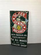 Image result for Sewing Machine Tin Signs