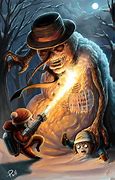 Image result for Eerie Christmas Art