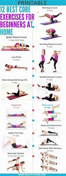 Image result for Core Workout for Beginners