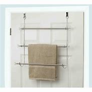 Image result for Towel Rack with Door Stop Bumpers