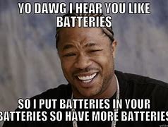 Image result for Battery Hug Meme
