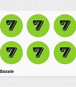 Image result for Green Number Stickers
