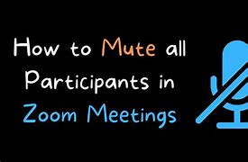 Image result for Mute Online Meetings