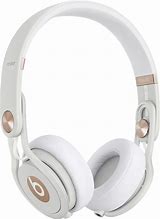 Image result for Beats Headphones White and Gold