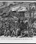 Image result for White House On Fire 1812