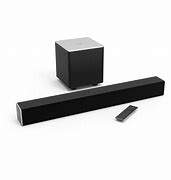 Image result for Vixio Sound Bar with Subwoofer Buit in Trapezoid