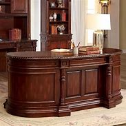 Image result for Executive Desk Cherry Lincoln Wood