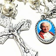 Image result for Pope John Paul II Rosary