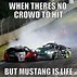 Image result for Mustang Funny Car Memes