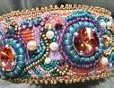 Image result for Bead Embroidery Bracelets