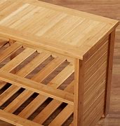 Image result for Bamboo Shoe Bench