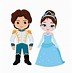 Image result for Cartoon Little Prince and Princess