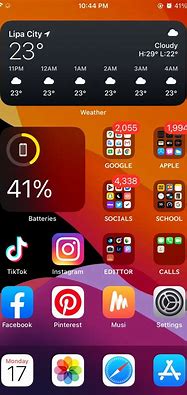 Image result for iPhone Home Screen Layout Ideas