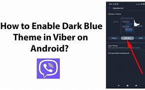 Image result for Dark Theme for Viber