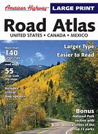 Image result for Large Print Road Atlas Map