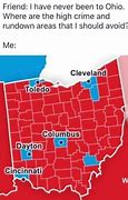 Image result for Reddit Map of Ohio Meme